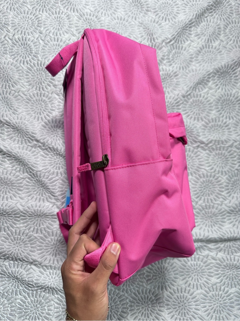 Polo Ralph Lauren Polo Bear Backpack Baja Pink New - Picture 6 of 8